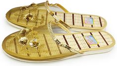 Домашние тапочки женские Smile of Milady С2950 золотистые 41 RU