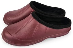 Галоши женские Smile of Milady 284-002У бордовые 36 RU