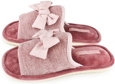 Домашние тапочки женские Smile of Milady А-82-091 розовые 39 RU