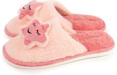 Домашние тапочки женские Smile of Milady 352-334 розовые 38-39 RU