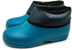 Резиновые ботинки женские Smile of Milady 088-010 синие 41 RU