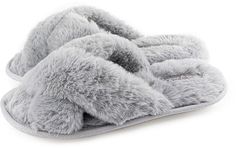 Домашние тапочки женские Smile of Milady 148-161 серые 38-39 RU