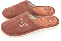 Домашние тапочки женские Smile of Milady А-82-432 голубые 40-41 RU