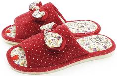 Домашние тапочки женские Smile of Milady А-82-114 красные 41 RU