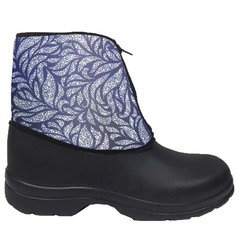 Резиновые ботинки женские Smile of Milady 092-130 черные 37 RU