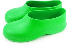 Галоши женские Smile of Milady 188-001 зеленые 39 RU