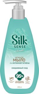Жидкое мыло для интимной гигиены Silk Sense с экстрактом алоэ и календулы 190 мл