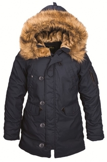 Куртка женская Alpha Industries Altitude W Parka синяя XS