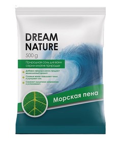 Соль для ванн Dream Nature Морская пена 500 г