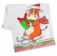 Полотенце кухонное 40 х 70 см хлопок No Brand