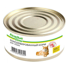 Влажный корм для кошек Каждый День, с печенью в желе, 325г