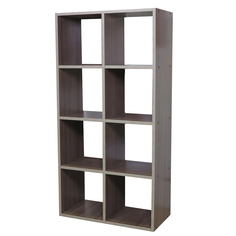 Стеллаж с ячейками Шарм-Дизайн Бит 8 60Х30Х120 ясень