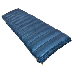 Спальный мешок пуховый BVN Вертикаль синий