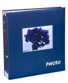 Фотоальбом «Цветочная мелодия», синий, на 100 магнитных страниц, 23х28 см Veld Co