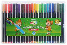 Фломастеры-лайнеры Лента Kids 24 шт. Lenta