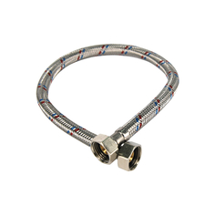 Гибкая подводка для воды VALFEX нерж.сталь 1/2" В-В 30 см