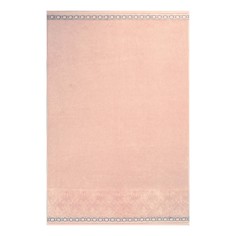 Полотенце Cleanelly Perfetto 100 x 150 см с велюровым бордюром розовый