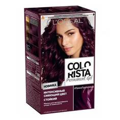 Краска LOreal Paris Colorista Permanent Gel для волос темно-пурпурный 204 г
