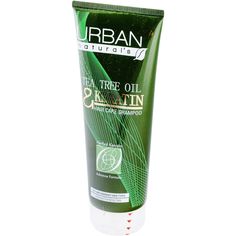 Шампунь Urban Care Naturals с маслом чайного дерева и кератином 250 мл