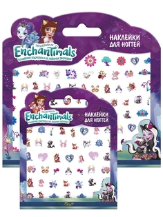 Наклейки Priority Enchantimals для ногтей 10 х 8 см
