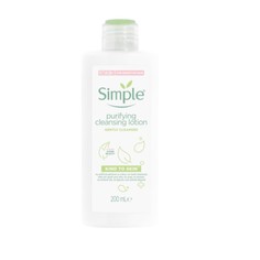 Лосьон для лица Simple Kind to skin очищающий 200 мл