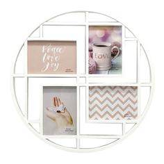 Фоторамка Феникс-Презент Энигма, декоративная, 4 фото 9x13 см, 35,2x35,2x1,6см