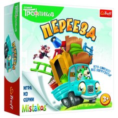 Настольная игра Переезд Семья Трефликов Trefl