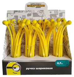 Ручка шариковая Centrum Миньоны 2 гибкая 0,7 мм синяя