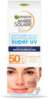 Флюид для лица Garnier Ambre Solaire солнцезащитный SPF50+ 40 мл