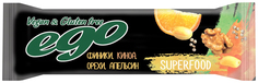 Батончик фруктово-ореховый Ego Superfood Киноа 45г ЭГО