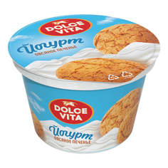 Йогурт Dolce Vita овсяное печенье 4,2% 130 г