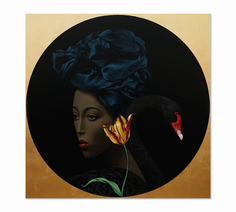 Картина интерьерная на холсте Poly Print Art Картина 9, Слава Фокк 50х50 см.