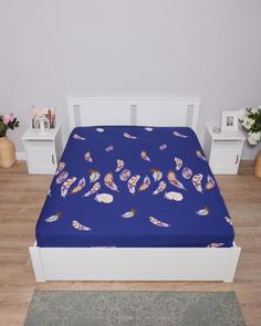 Простыня на резинке из сатина "Всё себе", Винсетти, Размер: 160 х 200