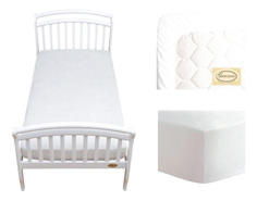 Простыня Shapito Shapito Solid 160х80 см белая