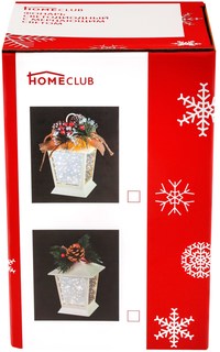 Светильник новогодний Home Club фонарь WPX2020017 белый теплый