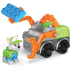 Конструктор Mega Bloks Щенячий патруль Рокки и грузовик для переработки мусора 10 деталей