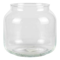 Ваза NiNaGlass Бурже-3 14,7 х 13,7 см стекло