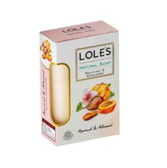 Натуральное мыло-уход Lole’s Natural Soup с маслами миндаля и абрикосовой косточки 150 г