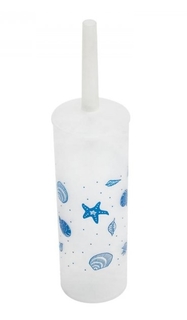 Ершик для унитаза Vanstore Summer White 14 x 28 см