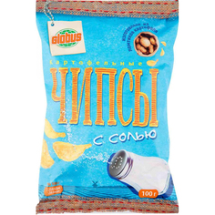 Чипсы картофельные Глобус с солью 100 г