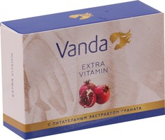 Мыло туалетное Vanda EXTRA VITAMIN (витамины) 85г