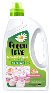 Гель Green Love эко для стирки детского белья от 0+ 1350 мл