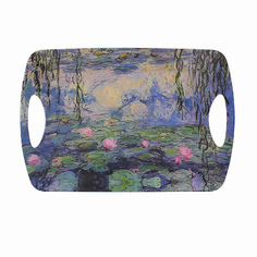 Поднос большой Leonardo Collection 49х30см Моне Водяные лилии