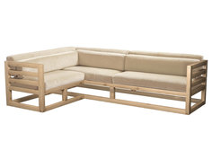 Угловой диван Магнус Угловой сосна натуральный Белый, вельвет, Левый АНД