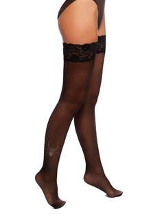 Чулки женские Trasparenze Ragno (aut) 46-48 nero (чёрные)