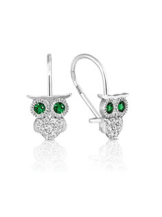 Серьги из серебра с фианитом SKAZKA Natali Romanovoi 38581