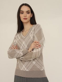 Пуловер женский Glenfield D21PV961C-28P бежевый XL