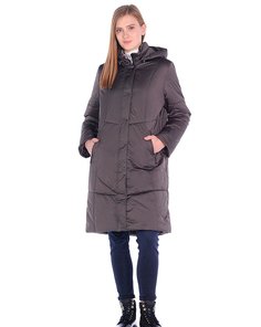 Куртка женская Maritta 22-4011-50 коричневая 46 EU