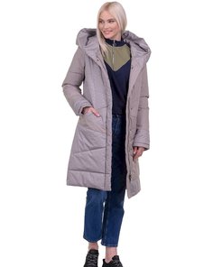 Куртка женская Maritta 22-3001-18 бежевая 38 EU