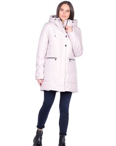 Куртка женская Maritta 24-3019-10 бежевая 44 EU